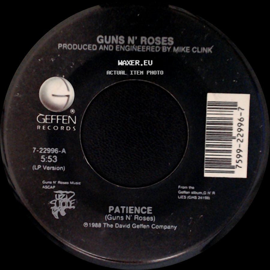 Guns N' Roses - Rocket Queen / Patience side B