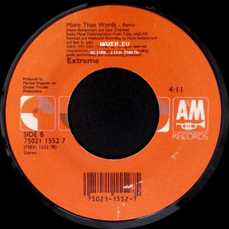 Extreme - Get The Funk Out - Lp Version / More Than Words - Remix side B