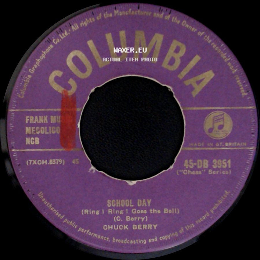 Chuck Berry - School Day (Ring! Ring! Goes The Bell) / Deep Feeling side A