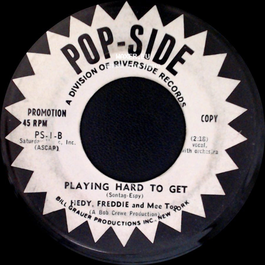 Bill Medy, Freddie And Mee Toork / Hedy, Freddie And Mee Too - Playing Hard To Get / Spinaround side A