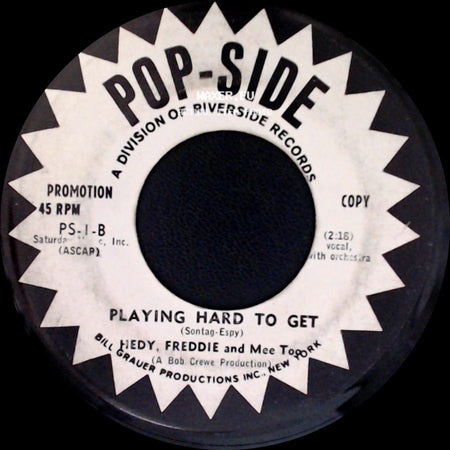 Bill Medy, Freddie And Mee Toork / Hedy, Freddie And Mee Too - Playing Hard To Get / Spinaround side A