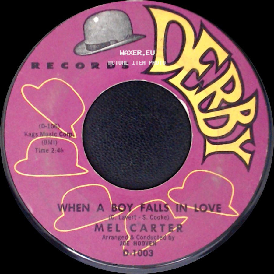 Mel Carter - When A Boy Falls In Love / So Wonderful side A