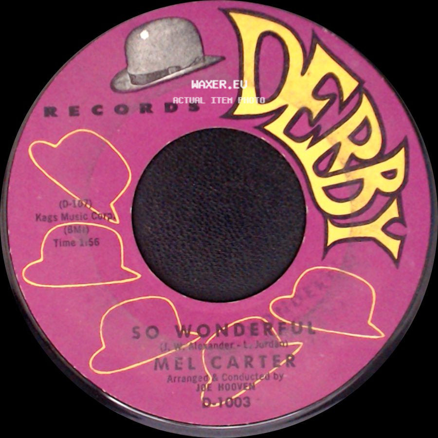 Mel Carter - When A Boy Falls In Love / So Wonderful side B