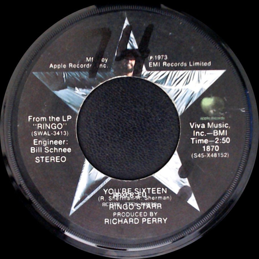 Ringo Starr - You're Sixteen / Devil Woman side A