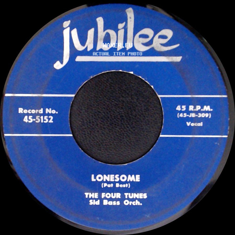 The Four Tunes - The Greatest Feeling In The World / Lonesome side B