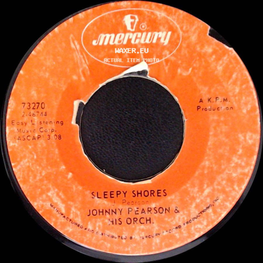Johnny Pearson & His Orch. - Sleepy Shores / Old World Charm side A