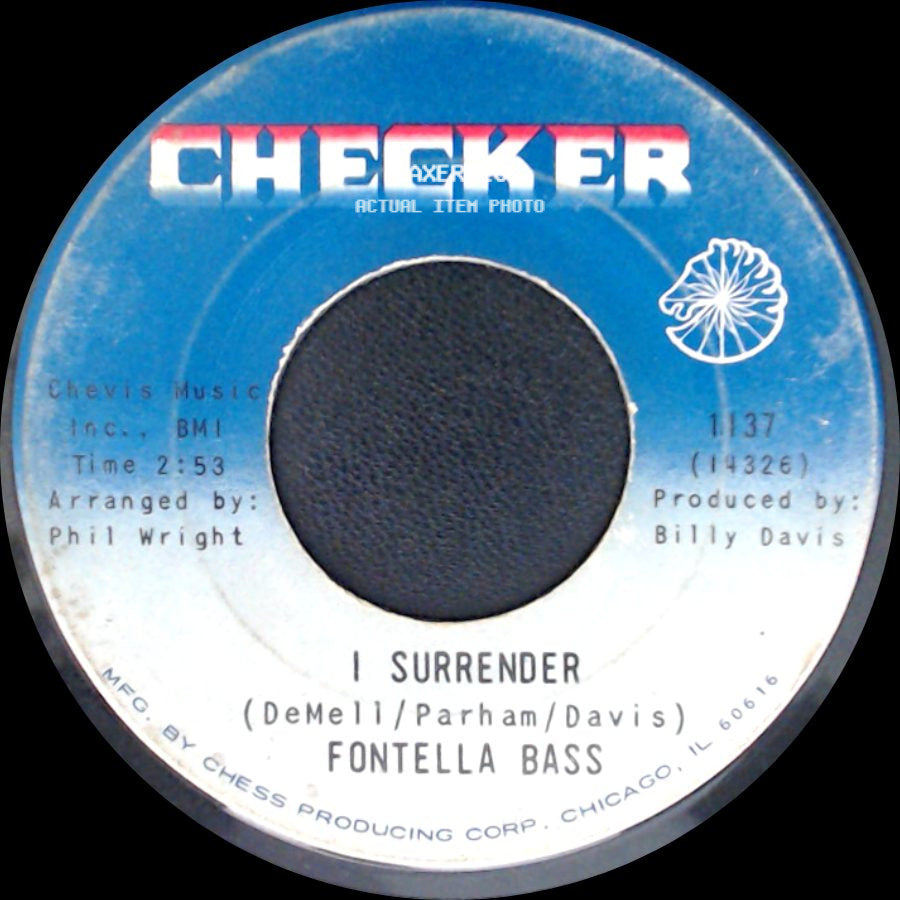 Fontella Bass - I Surrender / I Can't Rest side A