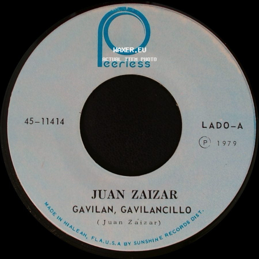 Juan Zaizar - Gavilan, Gavilancillo / El Corazón side A