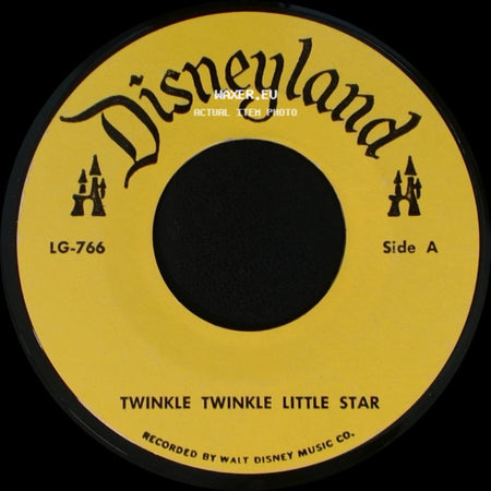 Unknown Artist - Twinkle Twinkle Little Star / All Through The Night side A