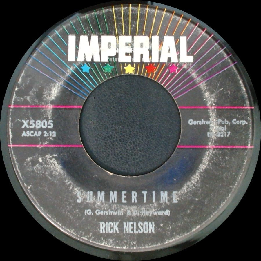 Rick Nelson - Young World / Summertime side B