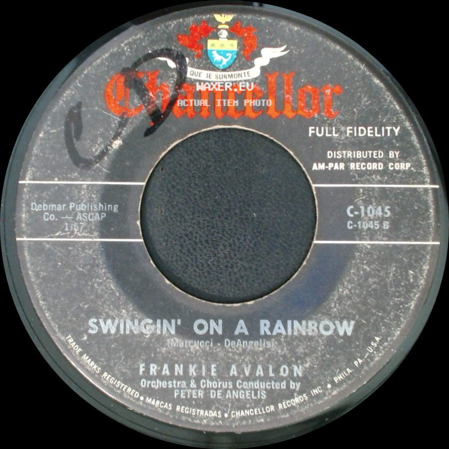 Frankie Avalon - Swingin' On A Rainbow / Why side A