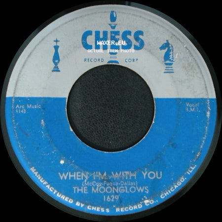 The Moonglows - When I'm With You / See Saw side A