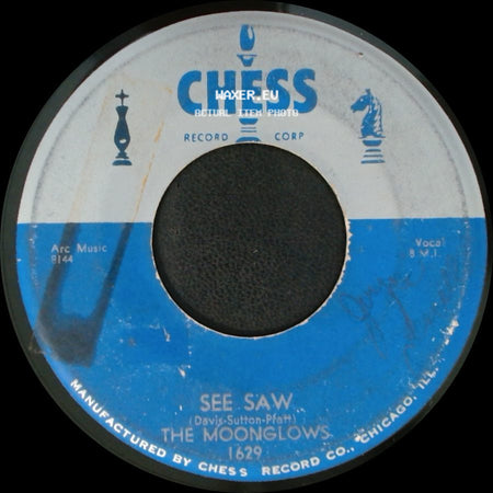 The Moonglows - When I'm With You / See Saw side B