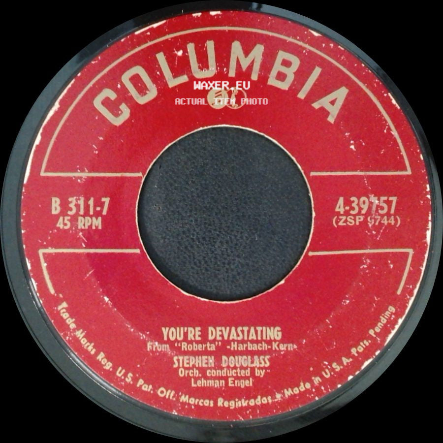 Stephen Douglass / Jack Cassidy & Joan Roberts - You're Devastating / Let's Begin side A