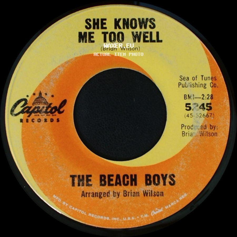 The Beach Boys - She Knows Me Too Well / When I Grow Up (To Be A Man) side A