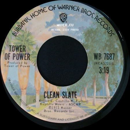 Tower Of Power - Clean Slate / So Very Hard To Go side A