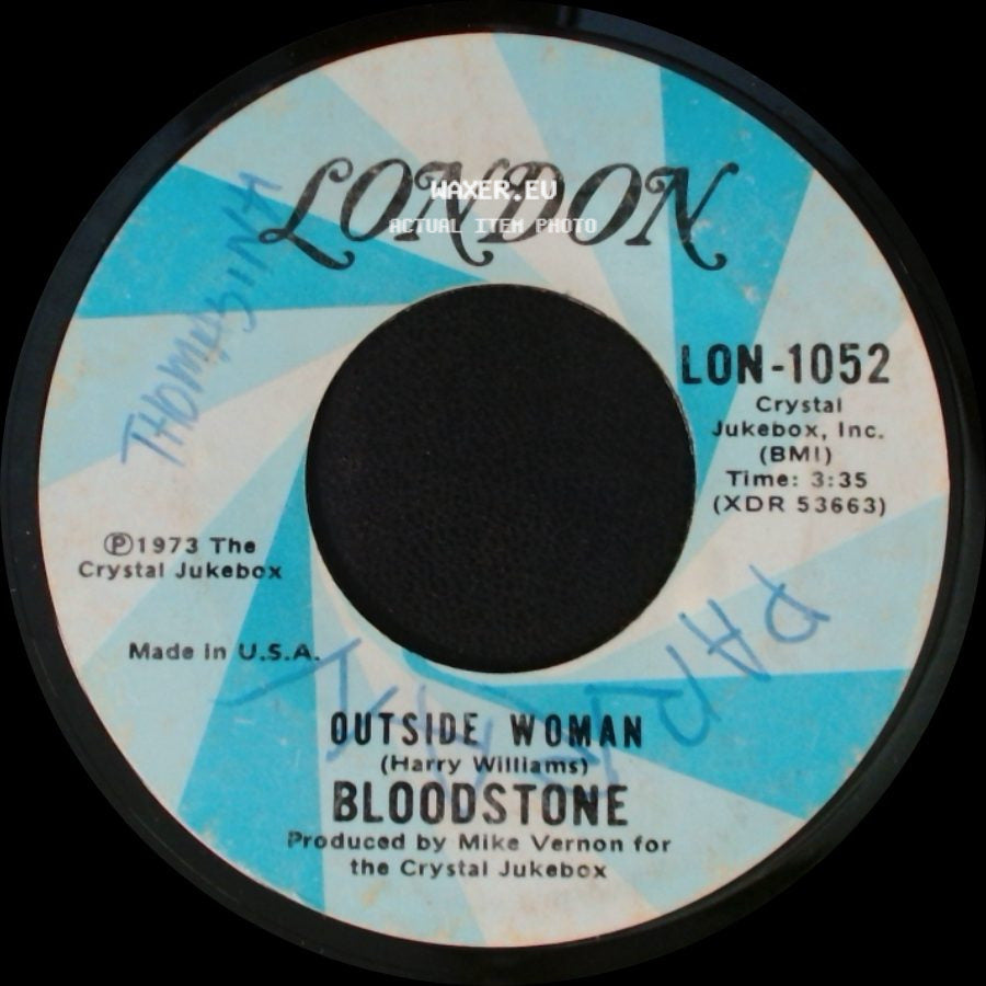 Bloodstone - Outside Woman / Dumb Dude side A