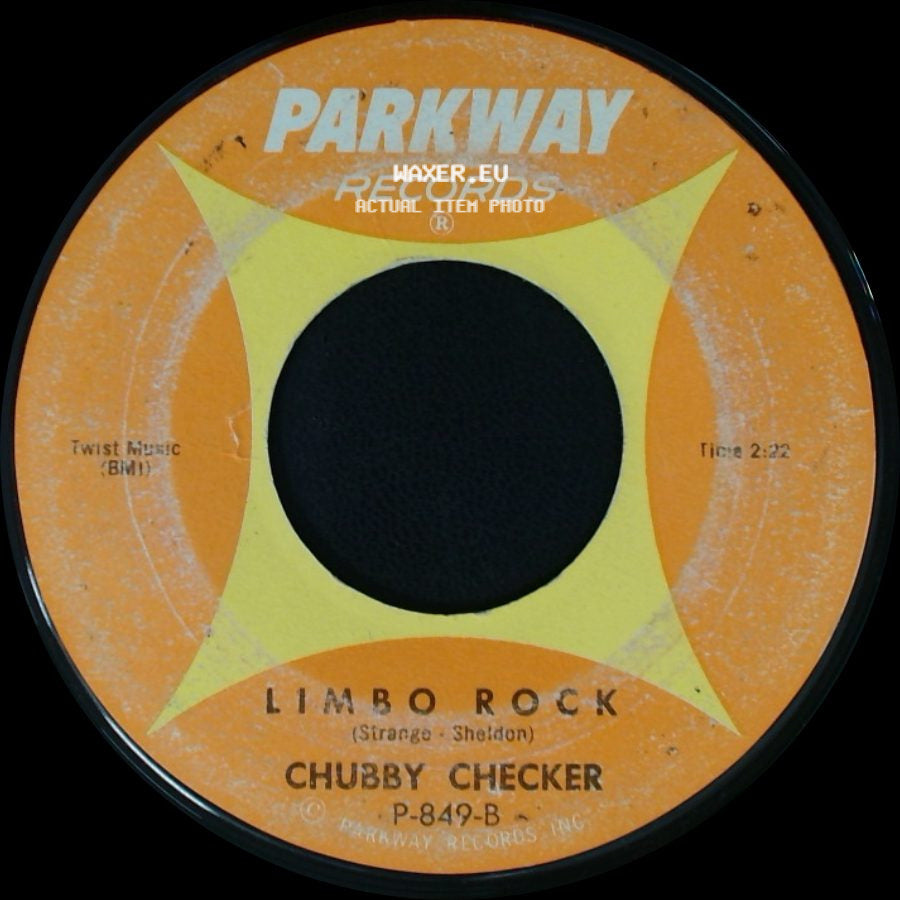 Chubby Checker - Popeye The Hitchhiker / Limbo Rock side B