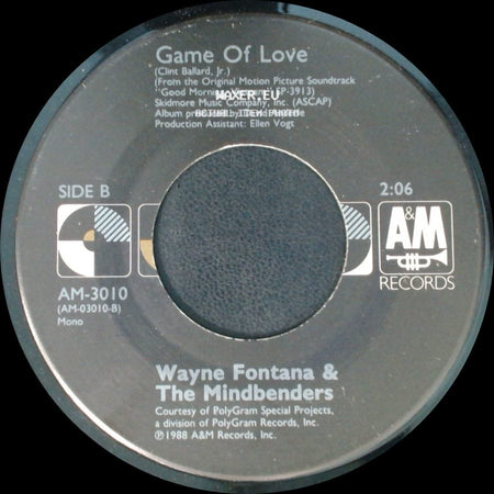 Louis Armstrong / Wayne Fontana & The Mindbenders - What A Wonderful World / Game Of Love side B