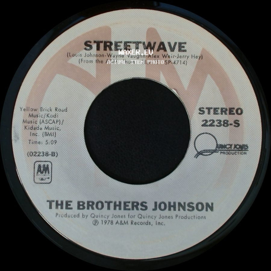The Brothers Johnson - Light Up The Night / Streetwave side B