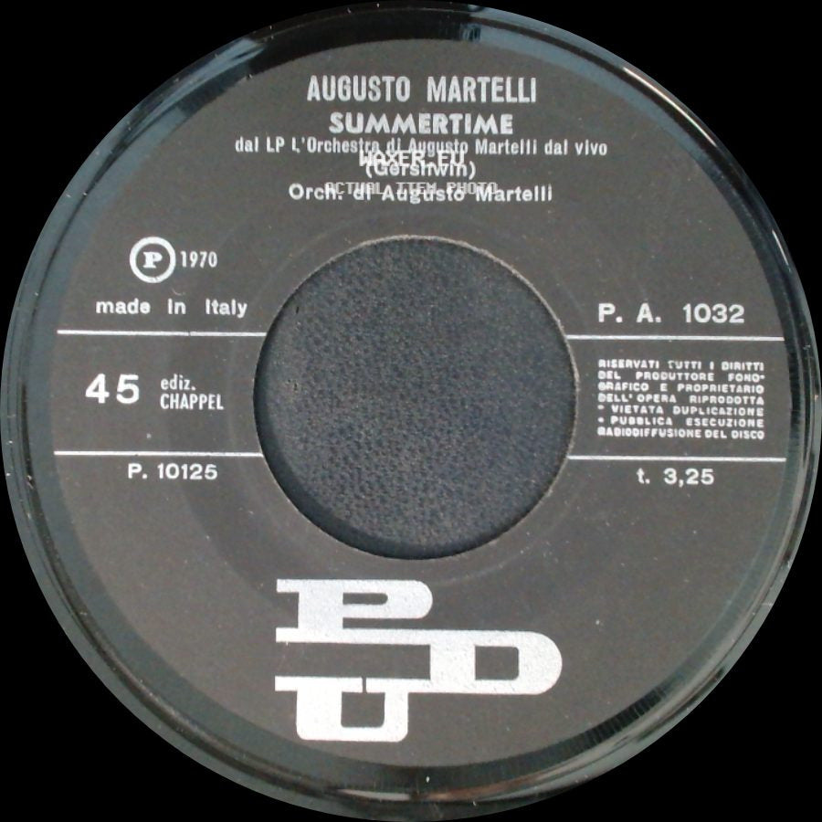 Augusto Martelli - Summertime / Birimbao side A