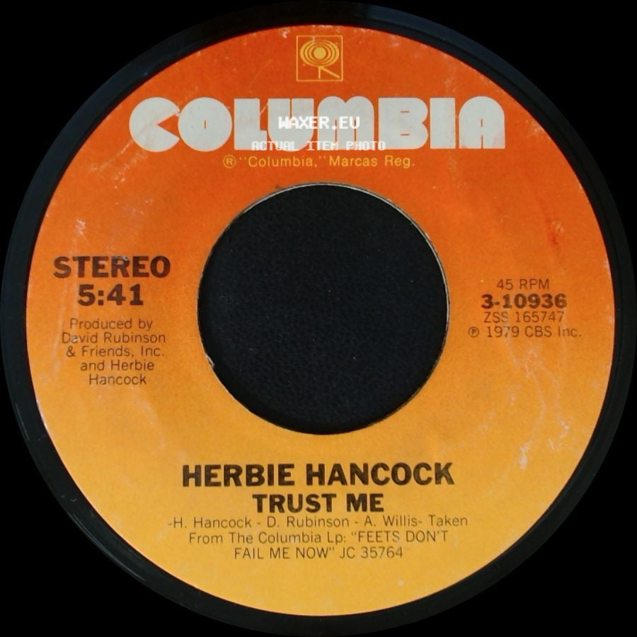 Herbie Hancock - Ready Or Not / Trust Me side B