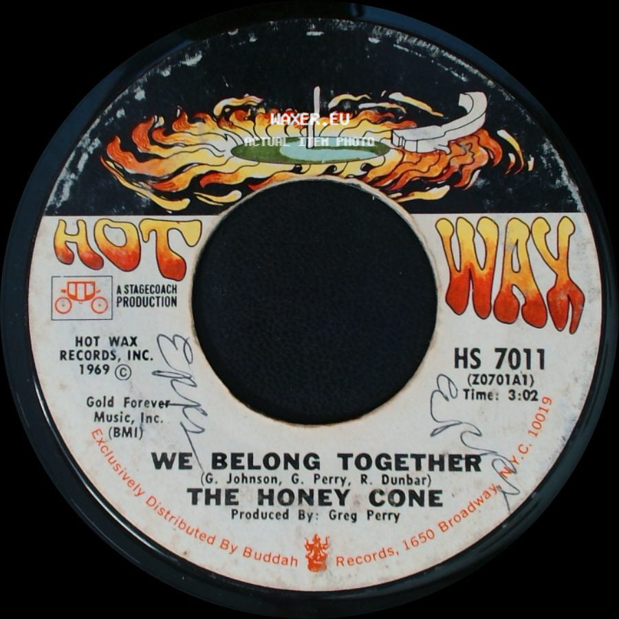 The Honey Cone - Want Ads / We Belong Together side B