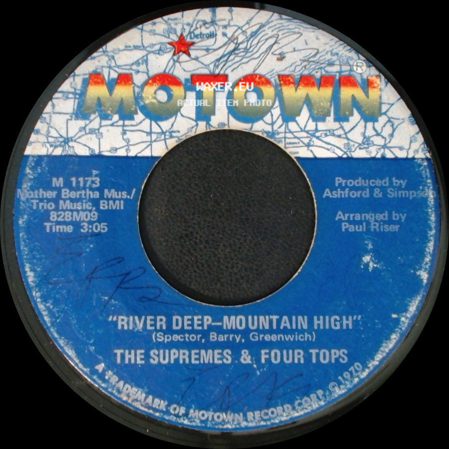 The Supremes & Four Tops - Together We Can Make Such Sweet Music / River Deep - Mountain High side B