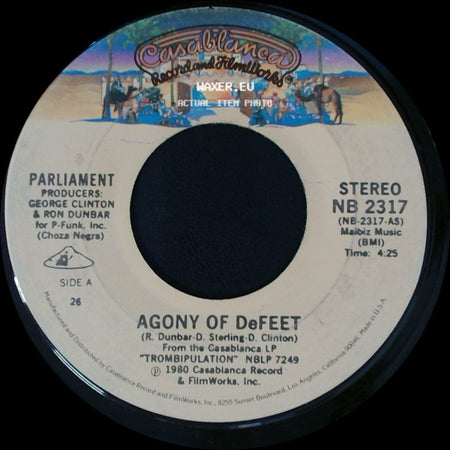 Parliament - Agony Of Defeet / The Freeze (Sizzaleenmean) side A