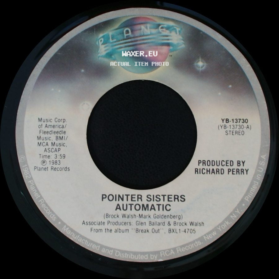 Pointer Sisters - Automatic / Nightline side A