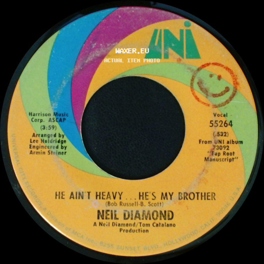 Neil Diamond - He Ain't Heavy ... He's My Brother / Free Life side A