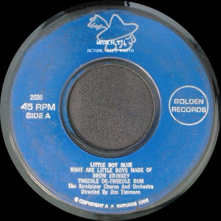 Brow Erinkey / Billy Boy - Little Boy Blue / What Are Little Boys Made Of / Tweedle De-Tweedle Dum / Scarlet Ribbons side A