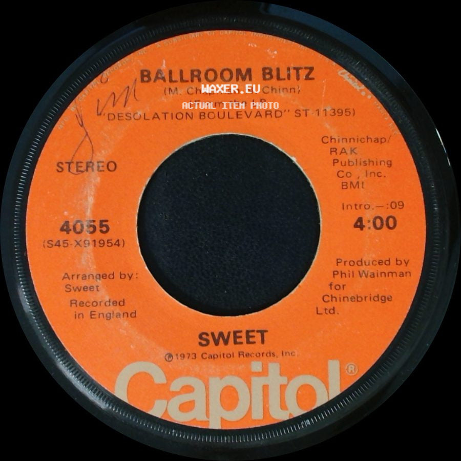 Sweet - Ballroom Blitz / Restless side A