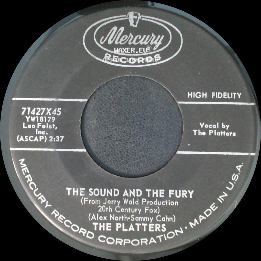 The Platters - Enchanted / The Sound And The Fury side B