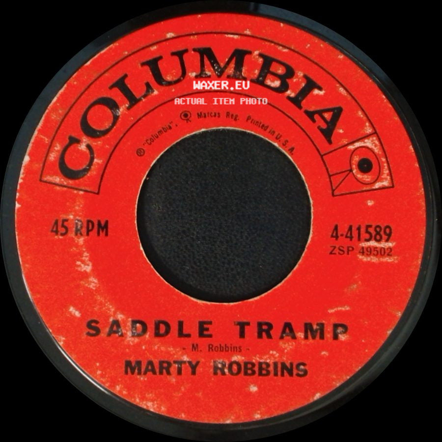 Marty Robbins - Big Iron / Saddle Tramp side B