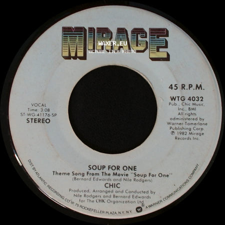 Chic - Soup For One / Burn Hard side A