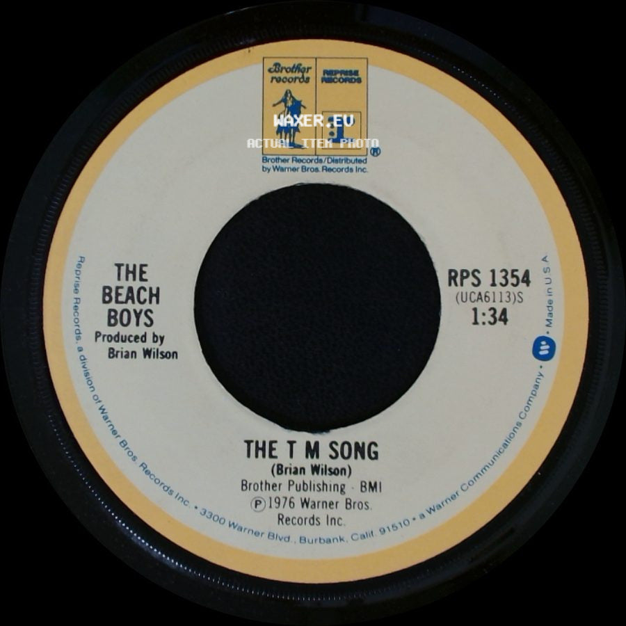 The Beach Boys - The T M Song / Rock And Roll Music side A
