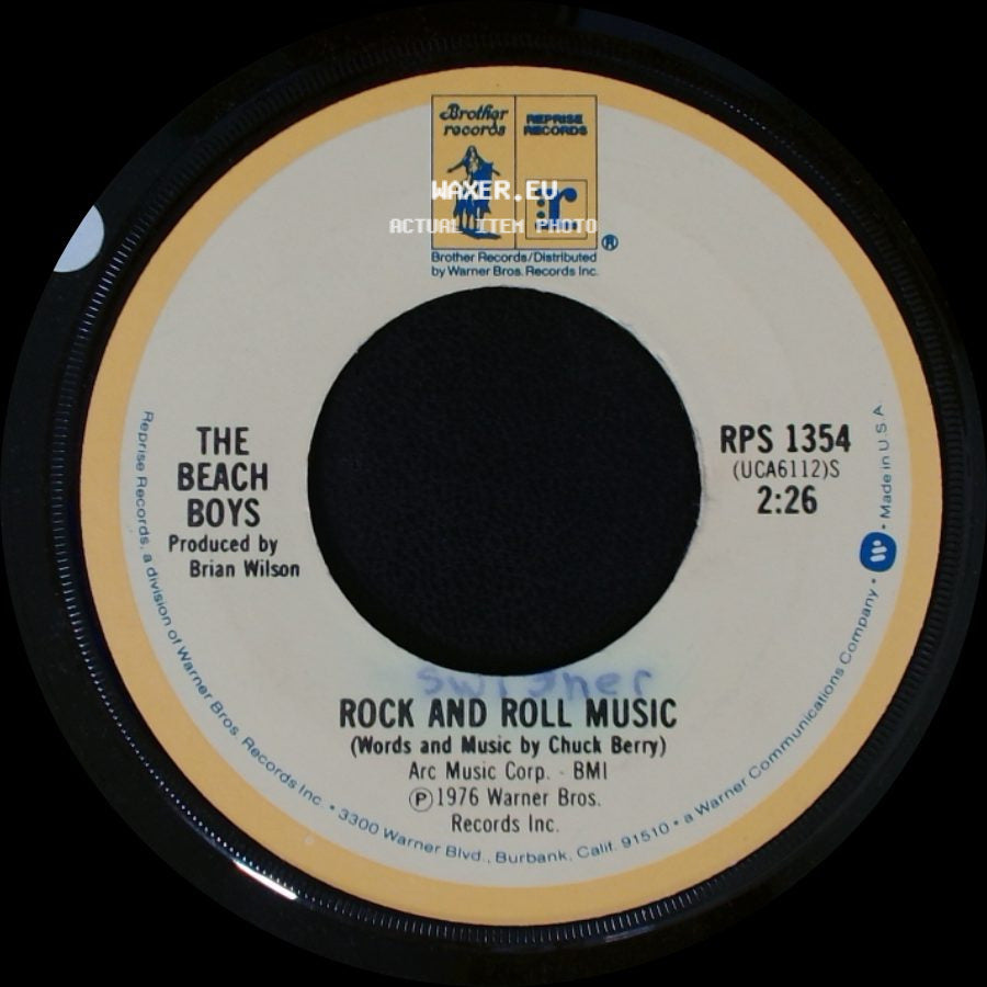 The Beach Boys - The T M Song / Rock And Roll Music side B