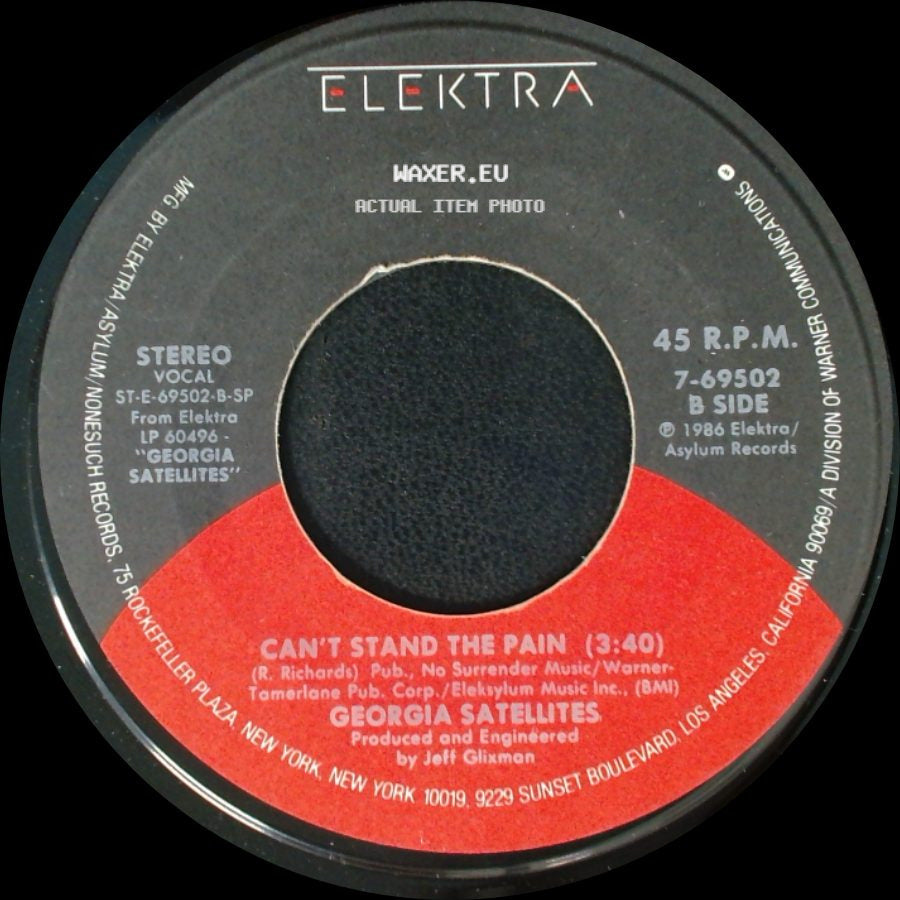 Georgia Satellites - Keep Your Hands To Yourself (3:26) / Can't Stand The Pain side B