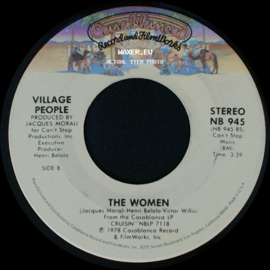 Village People - Y.M.C.A. / The Women side B