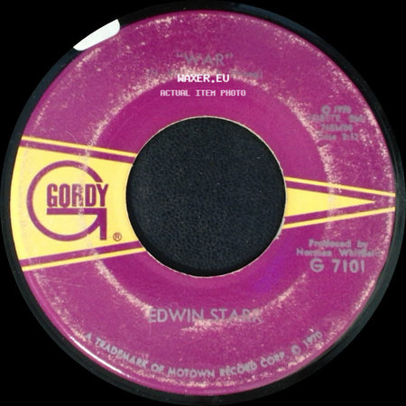 Edwin Starr - The Who Peep A Rose / War side B