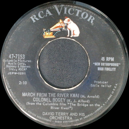David Terry And His Orchestra - Swingin' Shepherd Blues / March From The River Kwai / Colonel Bogey side B
