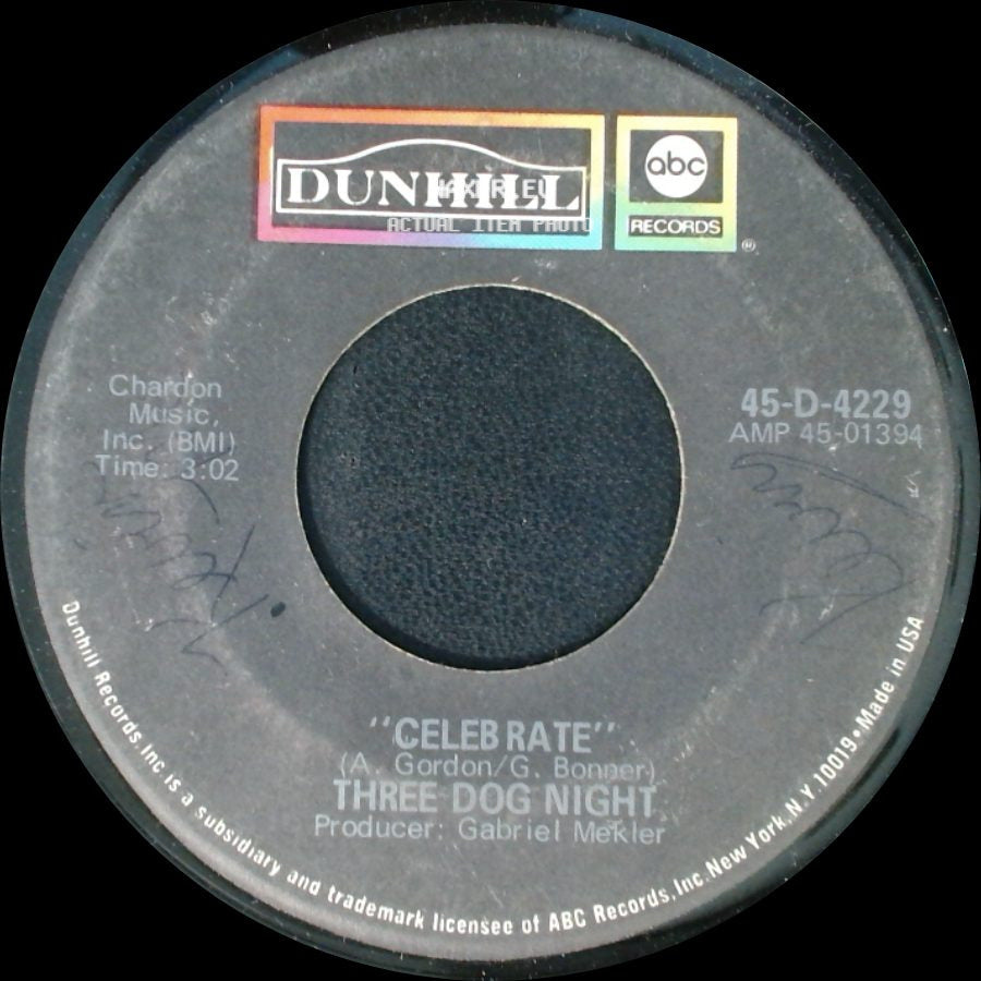 Three Dog Night - Celebrate / Feeling Alright side A