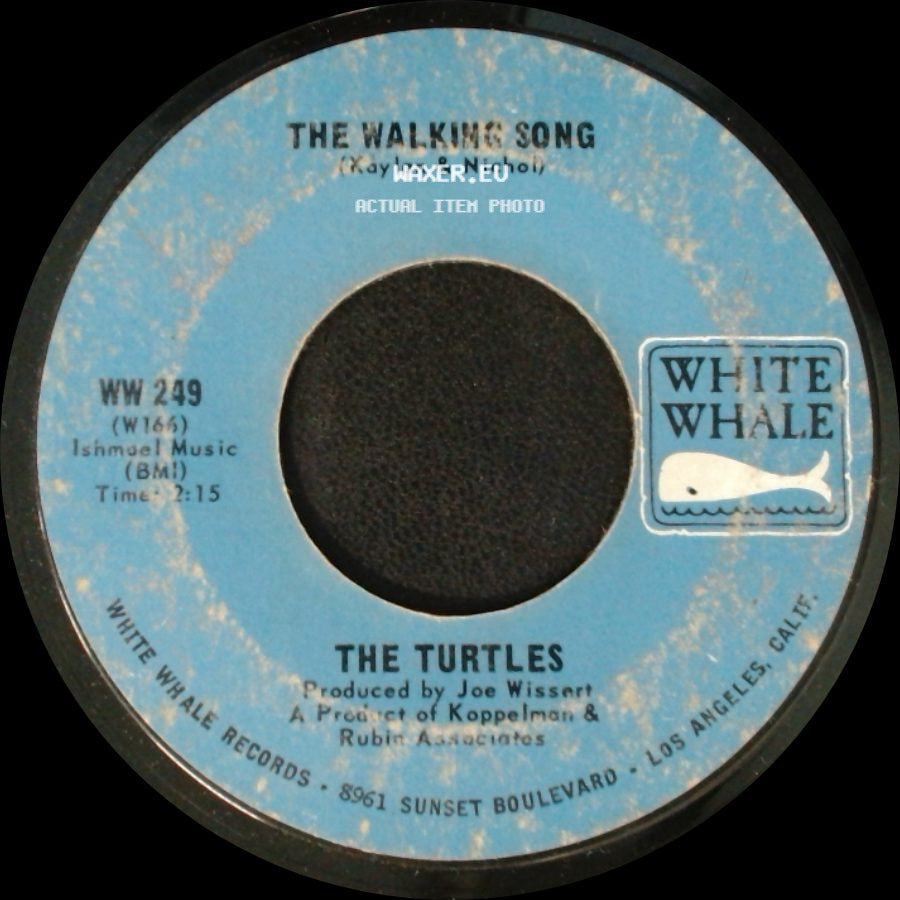 The Turtles - The Walking Song / She'd Rather Be With Me side A