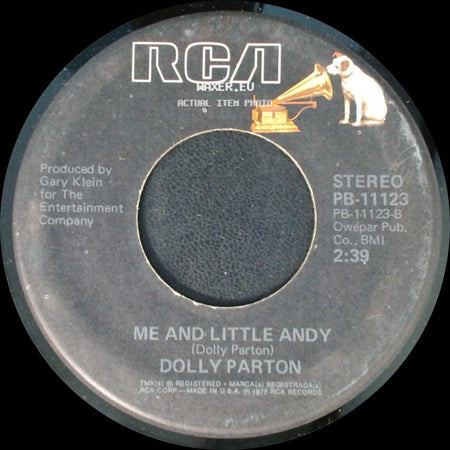 Dolly Parton - Me And Little Andy / Here You Come Again side A