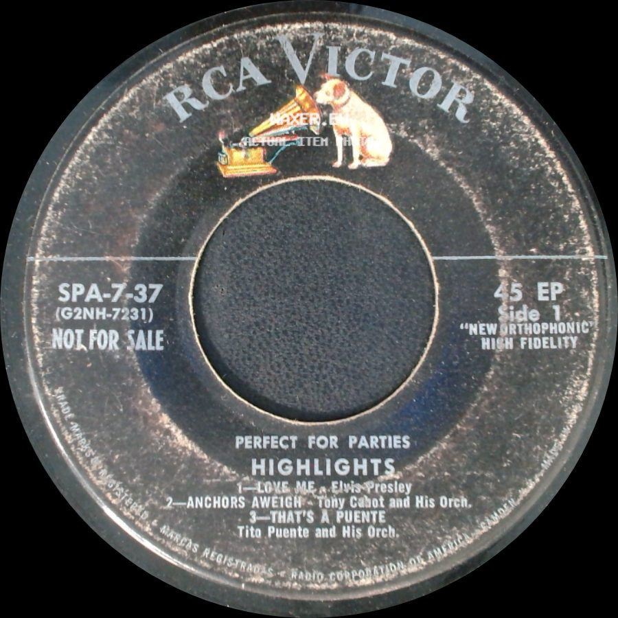 Highlights - Unknown Title A / Perfect For Parties Highlights side A
