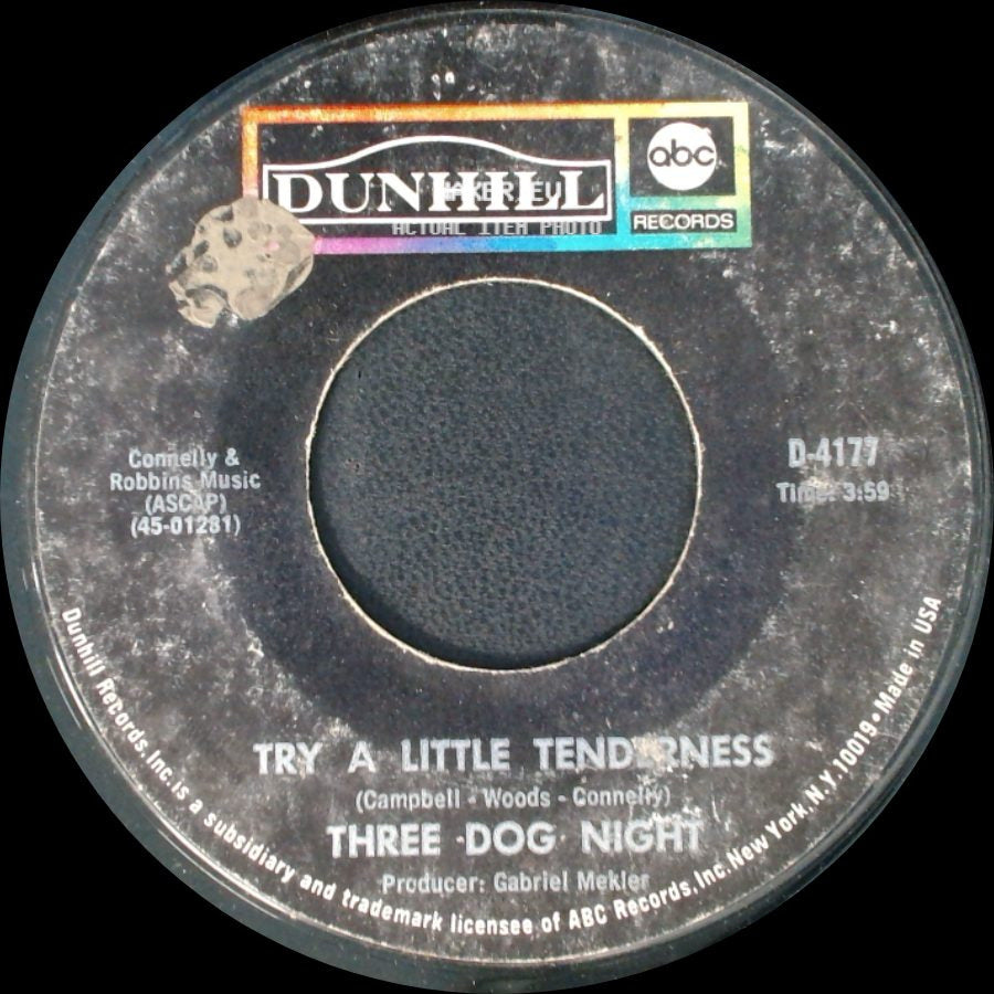 Three Dog Night - That No One Ever Hurt This Bad / Try A Little Tenderness side B