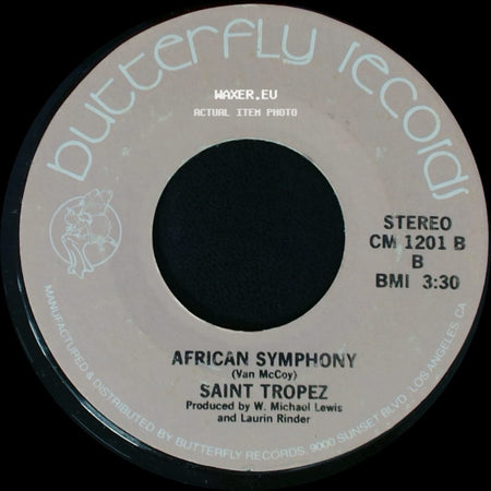 Saint Tropez - African Symphony / On A Rein side A