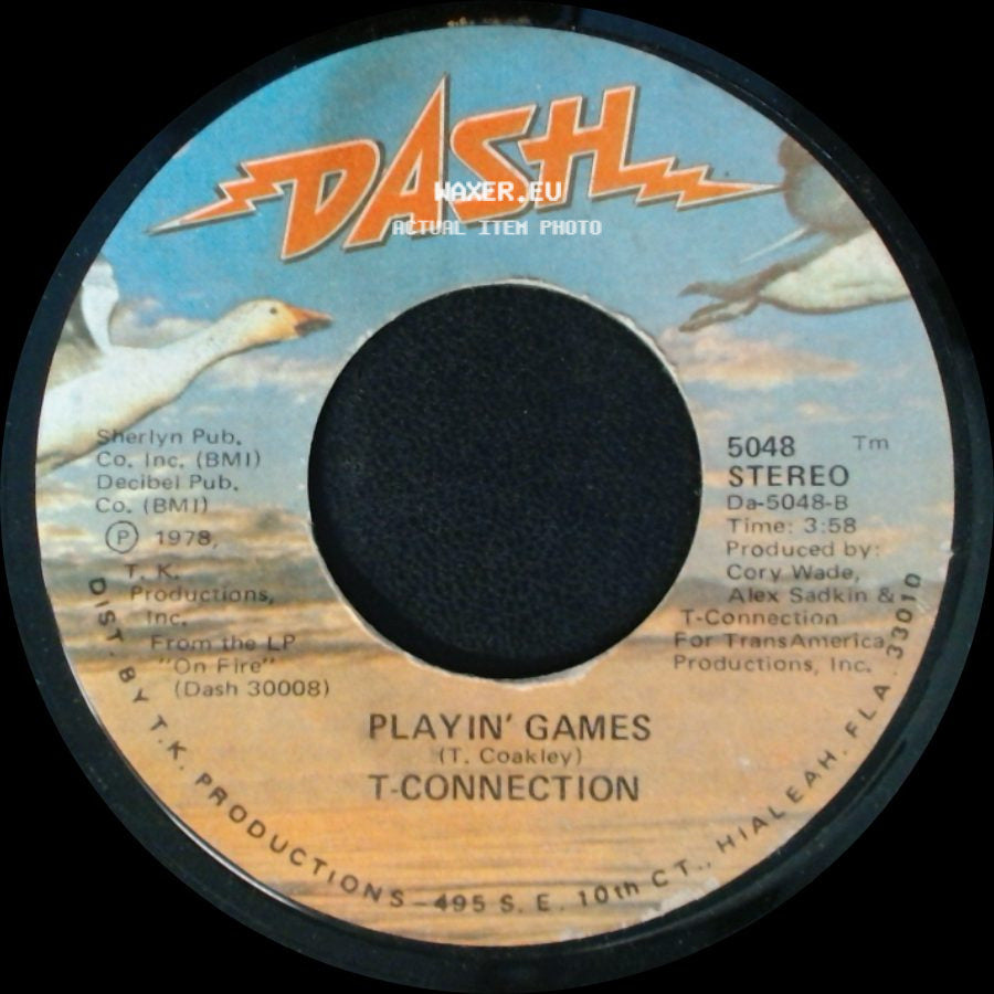 T-Connection - Playin' Games / At Midnight side A