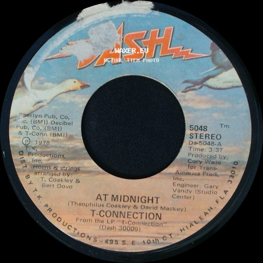 T-Connection - Playin' Games / At Midnight side B